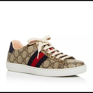 ❌SOLD❌Gucci ace GG Supreme sneakers 36 women